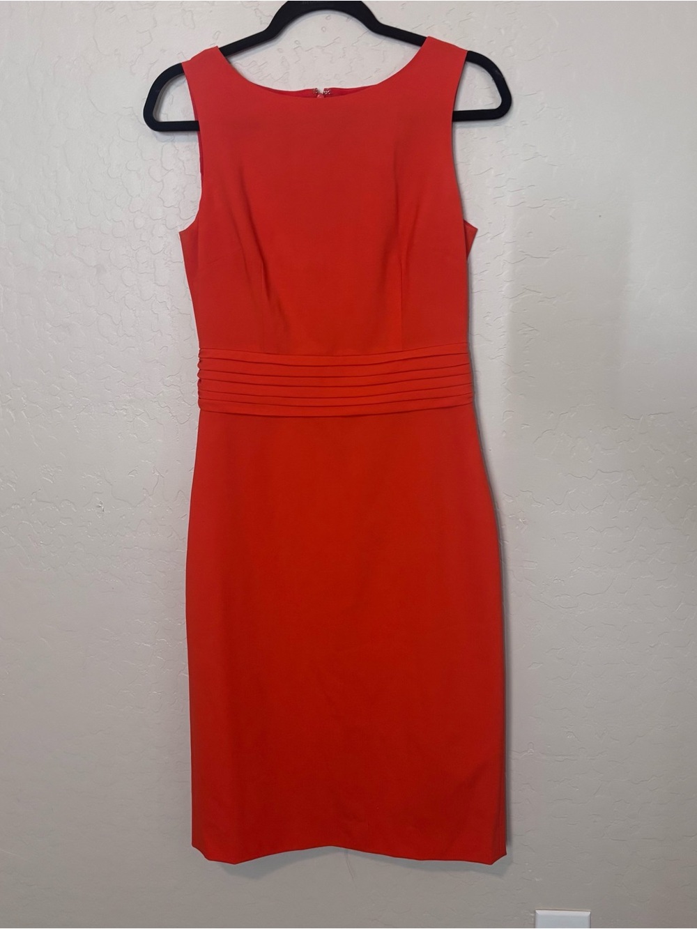 J.Crew 365 Sheath Dress Orange Sleeveless Career Women's 2T